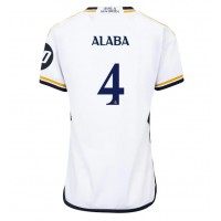 Real Madrid David Alaba #4 Heimtrikot Frauen 2023-24 Kurzarm